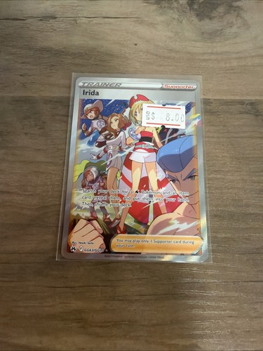 Pokemon TCG Irida GG63/GG70 Crown Zenith: Galarian Gallery Holo NM