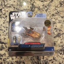 Star Wars Micro Galaxy Squadron Luke Skywalker   s Landspeeder 1 of 5000 Chase