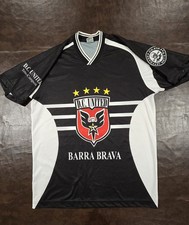 Vintage D.C. United Barra Brava 12th Man Soccer Jersey Shirt MED