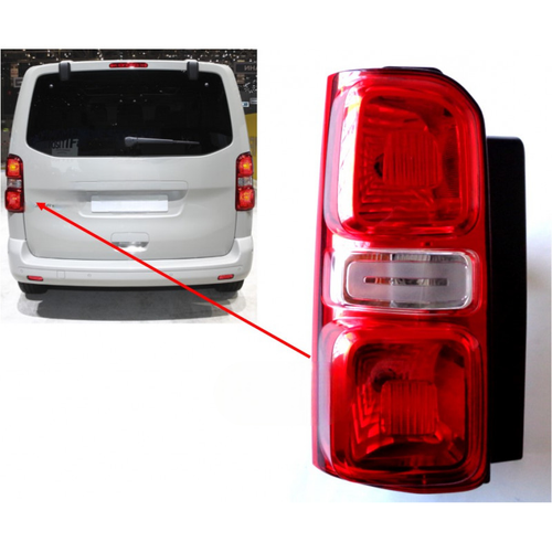 Feu Arrière Gauche Iparlux Blanc/rouge Sans Douille Pour Renault (265550002R) - Neuf