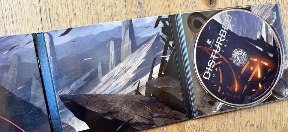 Disturbed “Immortalized” 2015 Ltd Digi • Very Good • Tool Metallica Gojira Korn - Bild 3 von 4