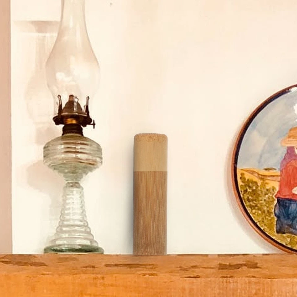 Incense Stick Storage Case Container for Sticks Holder Tube Wooden - image 3 of 4