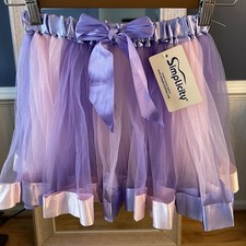 Tulle Multicolored Princess Skirt Girls With Bow At The Waist
