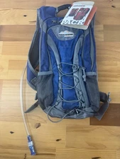NEW Kelty Ridgeway Ultralight Hydration Grey & Blue with Bladder Sawnee