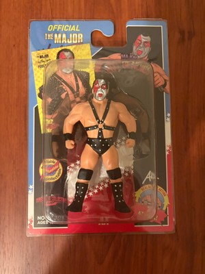 Ax Major Wrestling Figure Podcast Major Bendies Figure With Card