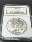 NGC RATED MS 65! 1886 SILVER MORGAN, PROOF LIKE COIN!
