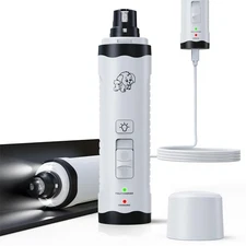 YABIFE Whisper Quiet Dog Nail Grinder, Dog Nail Trimmers Kit for Grooming,