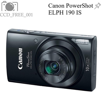 #ad #ad Canon PowerShot ELPH 190 IS Digital Camera 20MP 10x Optical Zoom Black Wi Fi $217.99