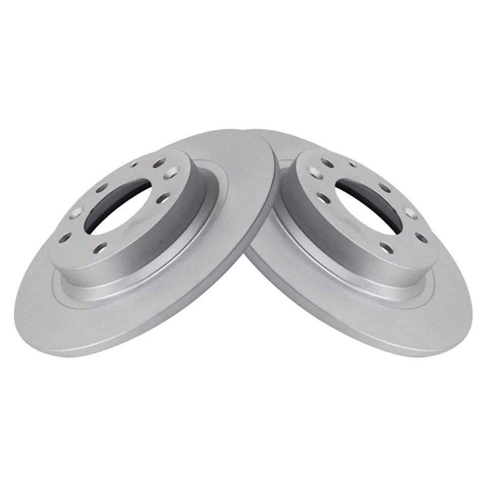 Pastilha de freio traseira e kit de rotor semi-metálico premium revestido a G para 2009-2013 Mazda 6 - Imagem 4 de 4