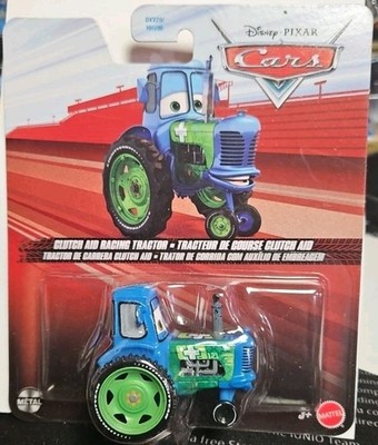 Disney Pixar Cars - CLUTCH AID RACING TRACTOR - New!!
