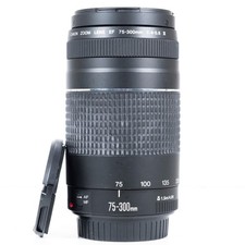 Canon 75-300mm F/4.0-5.6 III Full Frame Auto Focus EF Mount Telephoto Zoom Lens