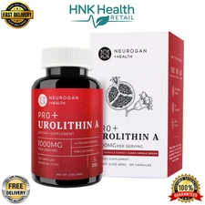 Neurogan Urolithin A PRO Capsules - 1000mg, 120 Ct - Advanced Cellular Health