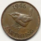 1946 George VI Farthing — photo from another recent sale