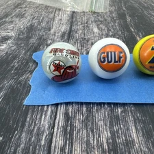 Vintage | Gas & Oil Companies | Marbles | Varity | Lot Of 7
