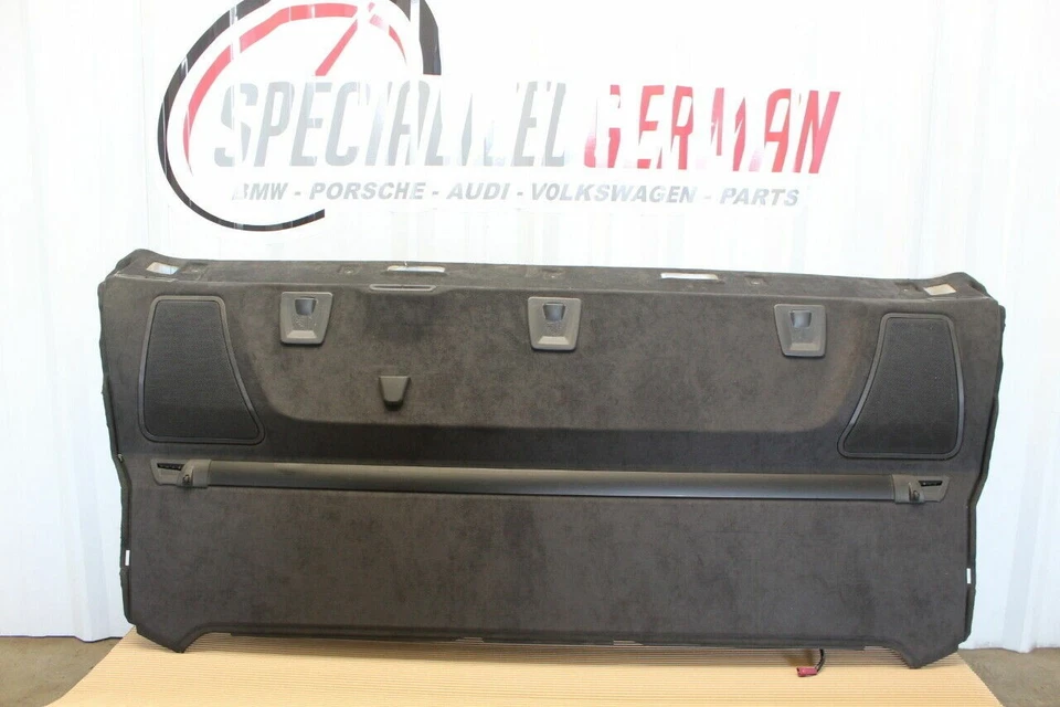 2013 BMW M5 Rear Window Parcel Shelf Deck Storage Trim Cover Panel OEM Used - Image 4 of 4