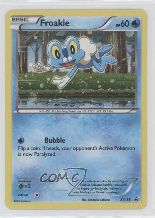 Froakie Pokémon XY Black Star Promo #XY138