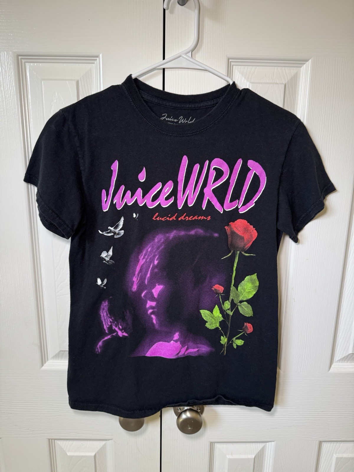 Juice Wrld T Shirt Adult Small Lucid Dreams 999 Club Rap Y2k Tee
