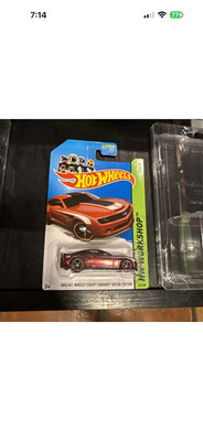 Hot Wheels Super Treasure Hunt Chevy Camaro Real Riders Hw Workshop MINTY