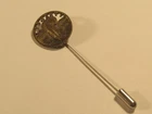 Standing Liberty Silver Quarter Cut Out Stick Pin No Date on coin