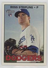 2016 Topps Heritage High Number Short Print Ross Stripling #720 12g7