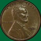 1931 Lincoln Wheat Cent Almost Uncirculated AU Coin #41007