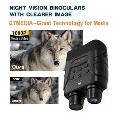 Night Vision Goggles Clear Digital Infrared Binoculars for Hunting Surveillance