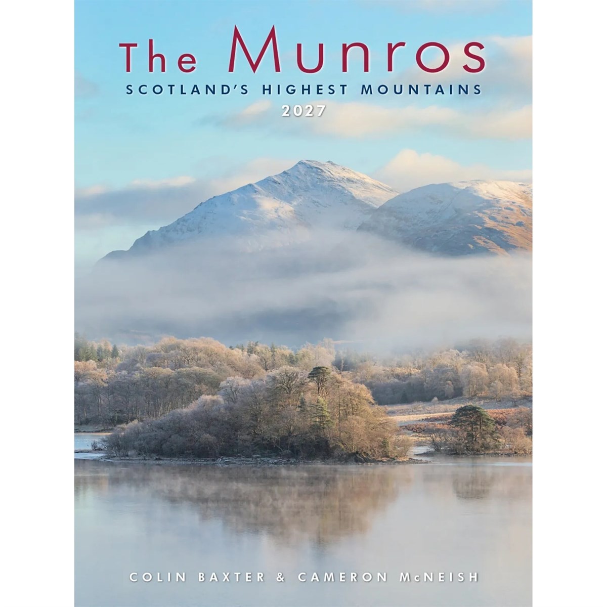 2027 Scotland Calendar Munros, The – Hanging Wall Calendar – Month to View – Wiro Bound - Image 2