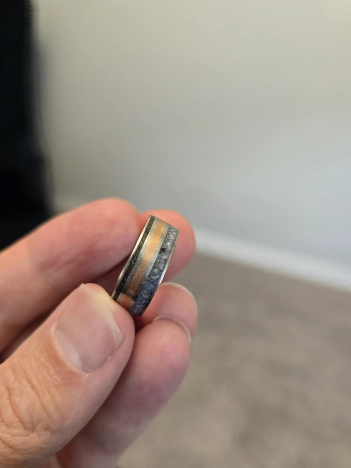 anel de ouro e dinossauro, meteorito - Imagem 4 de 4