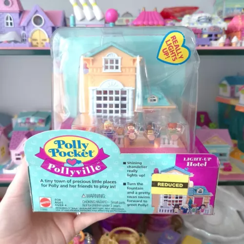 Vintage Polly Pocket - Light Up Hotel NIB