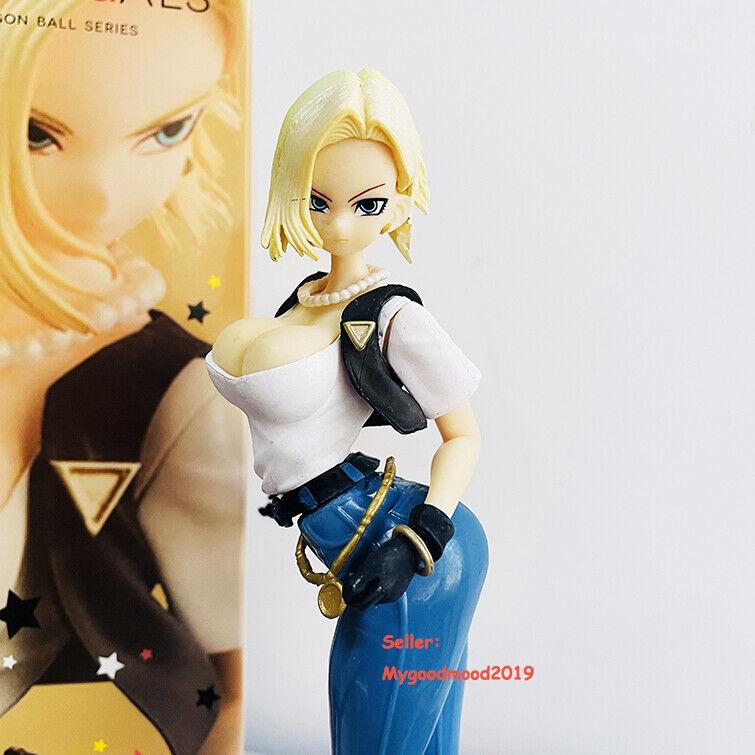 3 Tipo Dragon Ball Z Android 18 Lazuli no.18 Sexy Anime Action Figure  Collectible Para