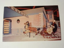 Vintage Postcard Jenny Lind Memorial Baroque Style Sleigh