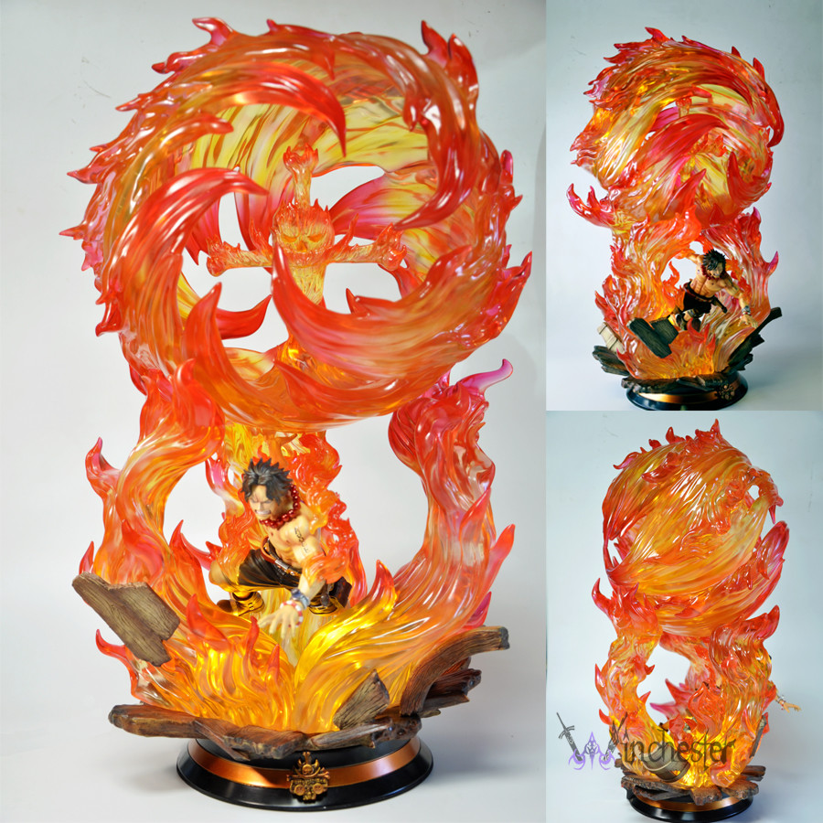 One Piece original Apocalypse Portgas·D· Ace Sculpture Figure