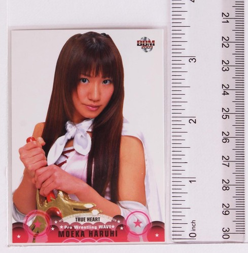 MOEKA HARUHI - 2009 BBM Women's Pro-Wrestling Trading Card - Imagen 2 de 3
