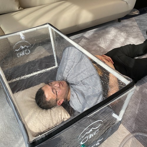 Altitude Training Head Tent System Queen Hypoxia Stimulator Athlete Home Use - Picture 3 of 9