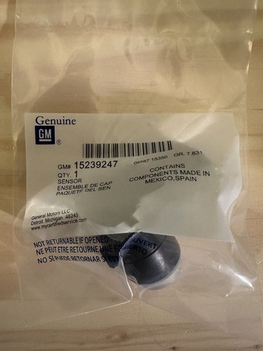 4 Reverse Backup Parking Bumper Park Assist Object Sensor 15239247 GMC Chevy OEM - Picture 4 of 11