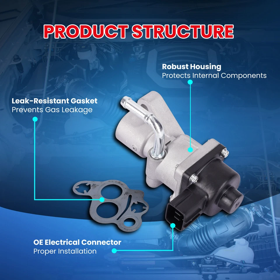 EGR Valve for Ford Focus Fusion Transit  Escape Mazda 3 5 Mercury Milan Mariner - Image 4 of 4