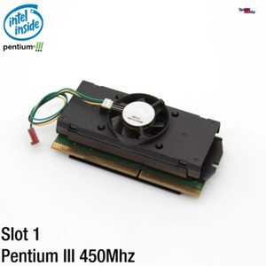 Intel Pentium III 450MHz SL37C Katmai SLOT 1 KÜHLER 512 kB PROZESSOR CPU