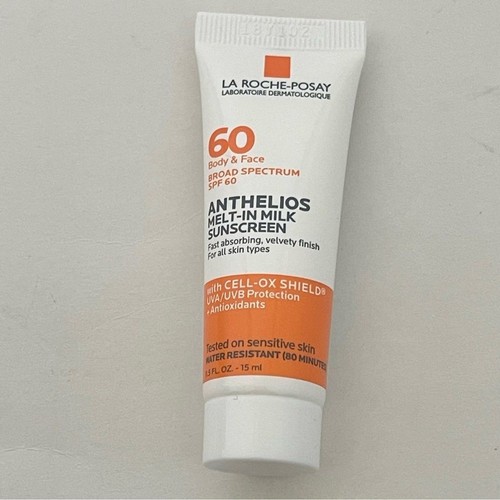 La Roche Posay Anthelios 60 latte fuso corpo protezione solare viso confezione da 10 0,5 fl oz. - Foto 7 di 9