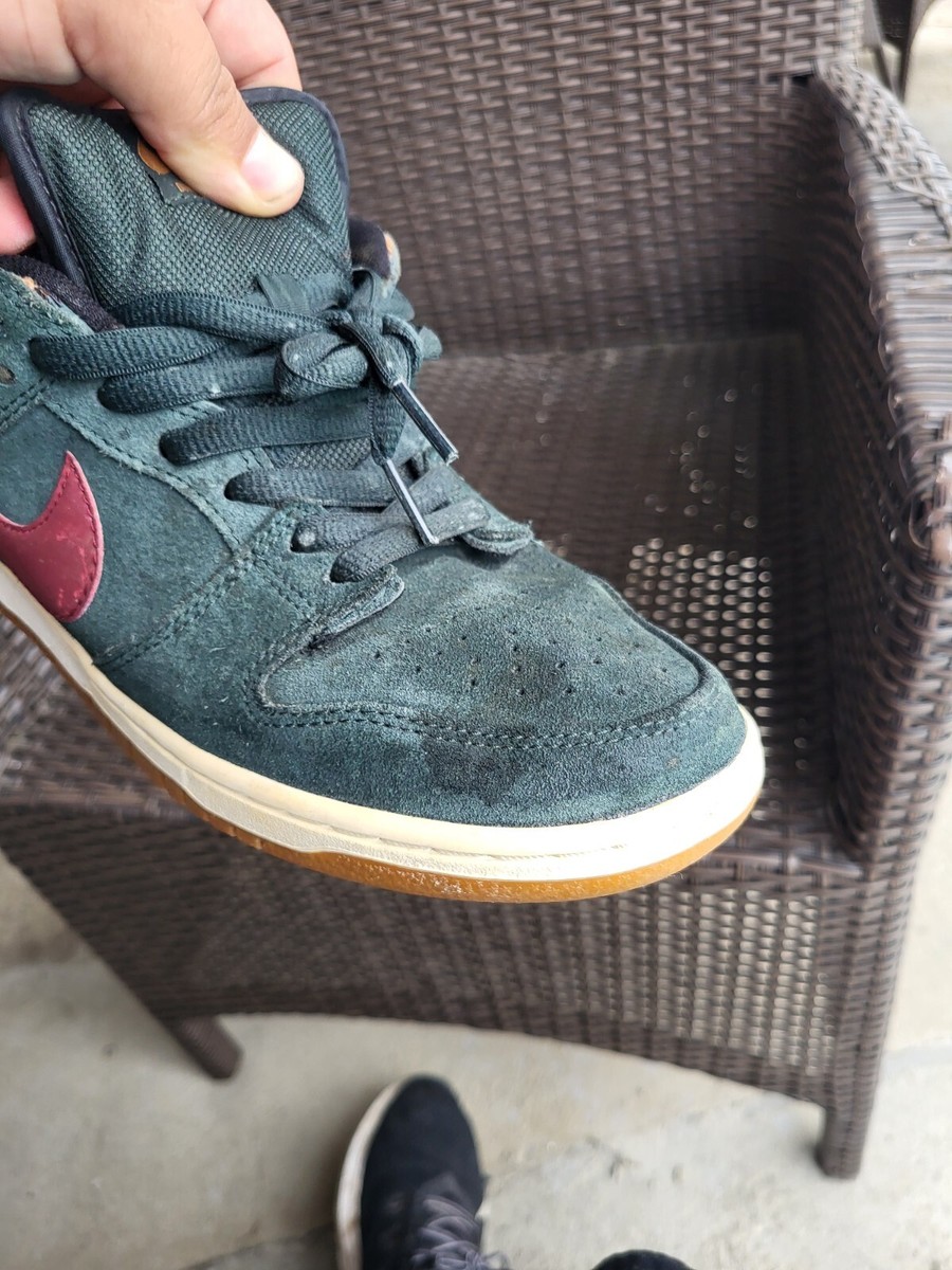 Size 8.5 - Nike SB Dunk Low Pro Spruce 2013 - Pre-Owned | eBay