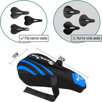 ジャスト・キッズ Seektop Bike Seat Cushion for Men & Women Gel Padded Bike