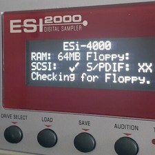 EMU ESI 32 ESI 2000 ESI 4000 Display OLED - Bianco