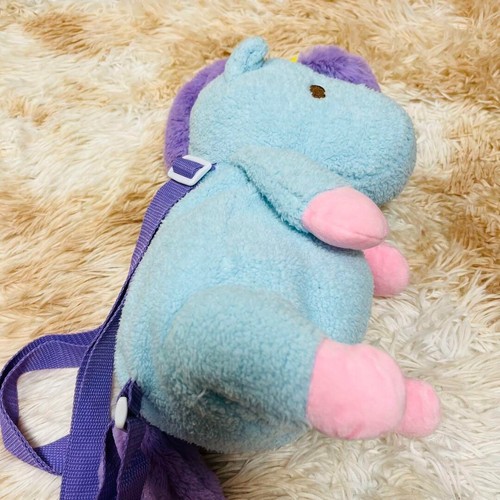 Sanrio Little Twin Stars Unicorn Backpack bule 12" 30cm - Picture 13 of 14