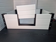 Whelping Box /Pen Dog Bed Plastic Reusable Extra Large 150cm x 120cm x 40cm 5ft 