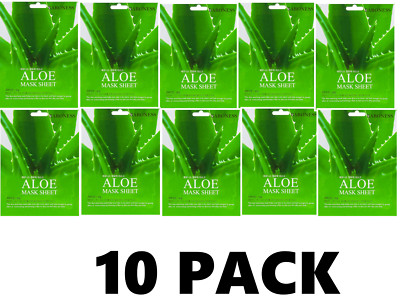 Baroness ALOE Mask Sheet 10 Sheets - 10 PACK Elastic Moisturizing Hydrate