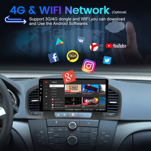 DAB+ Android 14 Für Opel Insignia 2008-2014 Autoradio Navi Car Play GPS SWC 64GB - Bild 9 von 16