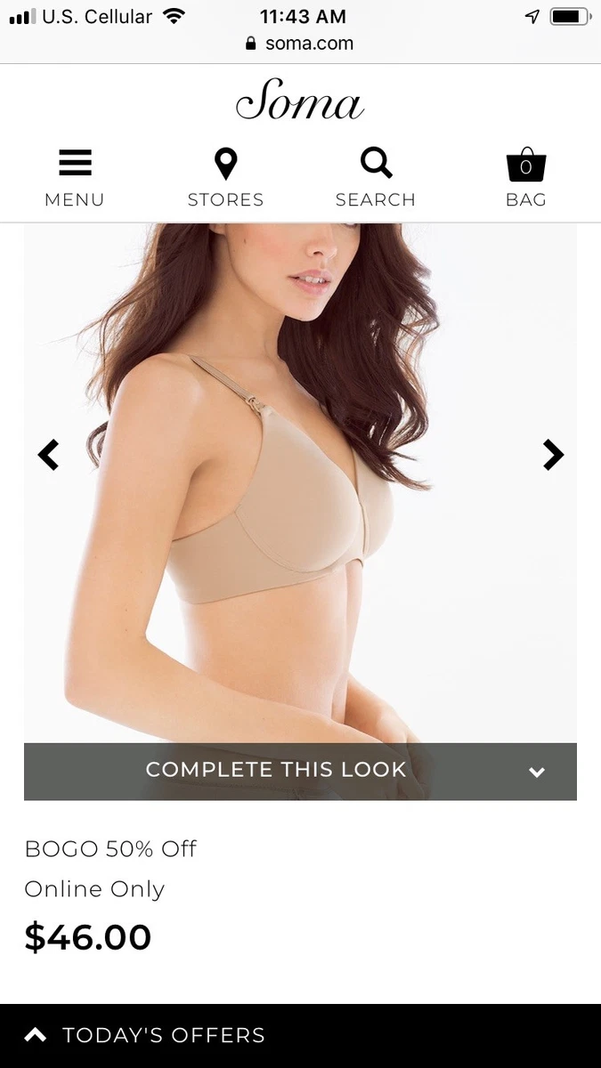 soma embraceable wireless Nursing Bra | eBay