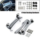 Chrome 4 point Docking Hardware Kit For Harley CVO Street Road Glide Road King