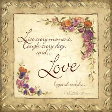Ceramic Backsplash Tile Mural Inspirational Kitchen/Bathroom - Love Beyond Words