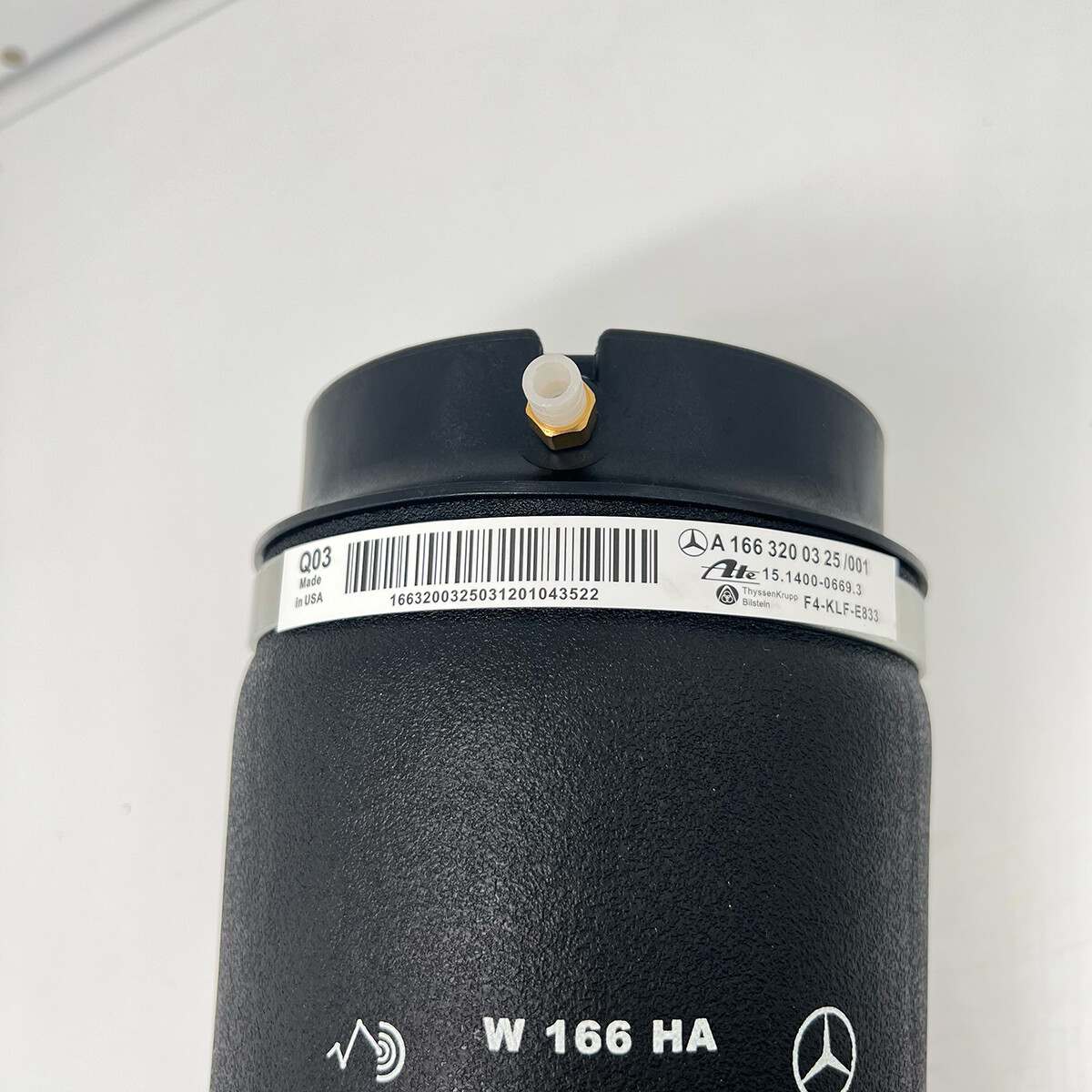 BENZ OEM 1663200325 Rear Air Spring Suspension Bag for GL350 GL450 GL550 ML450