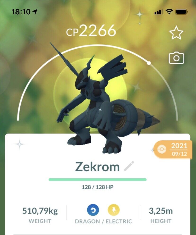 Shiny Zekrom Verification : r/TheSilphRoad